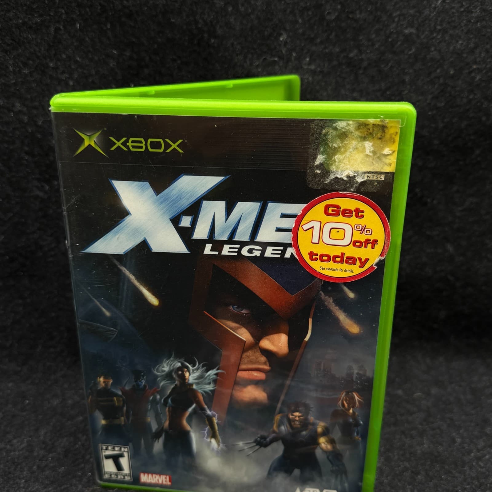 X-Men: Legends (Original Xbox) Black Label Case & Disc TESTED - Thumbnail 3