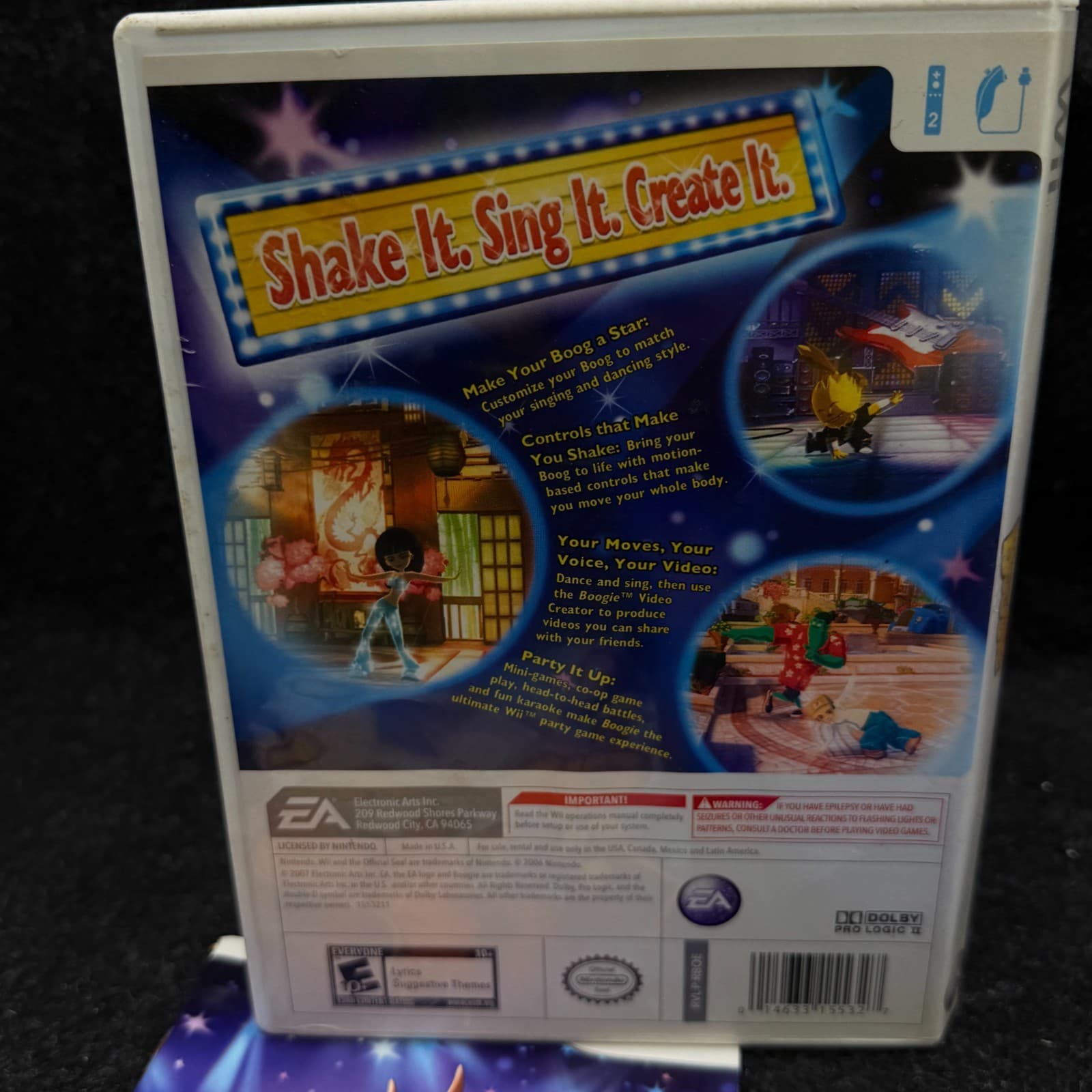 Boogie Nintendo Wii (2007) Complete In Box CIB Includes Manual - Thumbnail 2