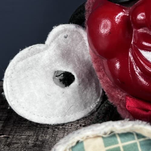 Vintage 1980's California Raisins Plush Stick 'em Up Suction Cup Toy Rubber Face - Thumbnail 2