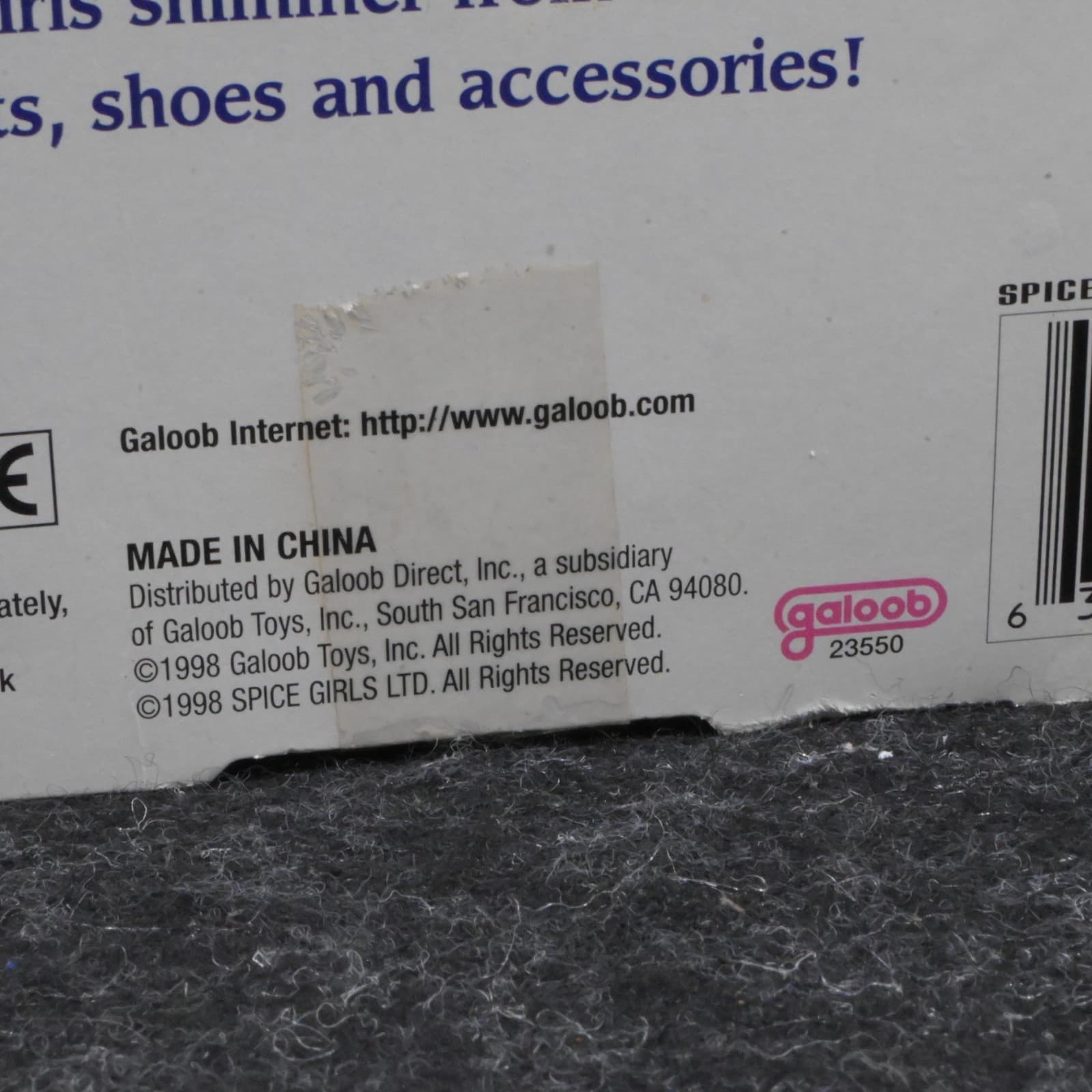 Ginger Spice Girls Spice it Up Barbie Doll 1998 New - Thumbnail 12