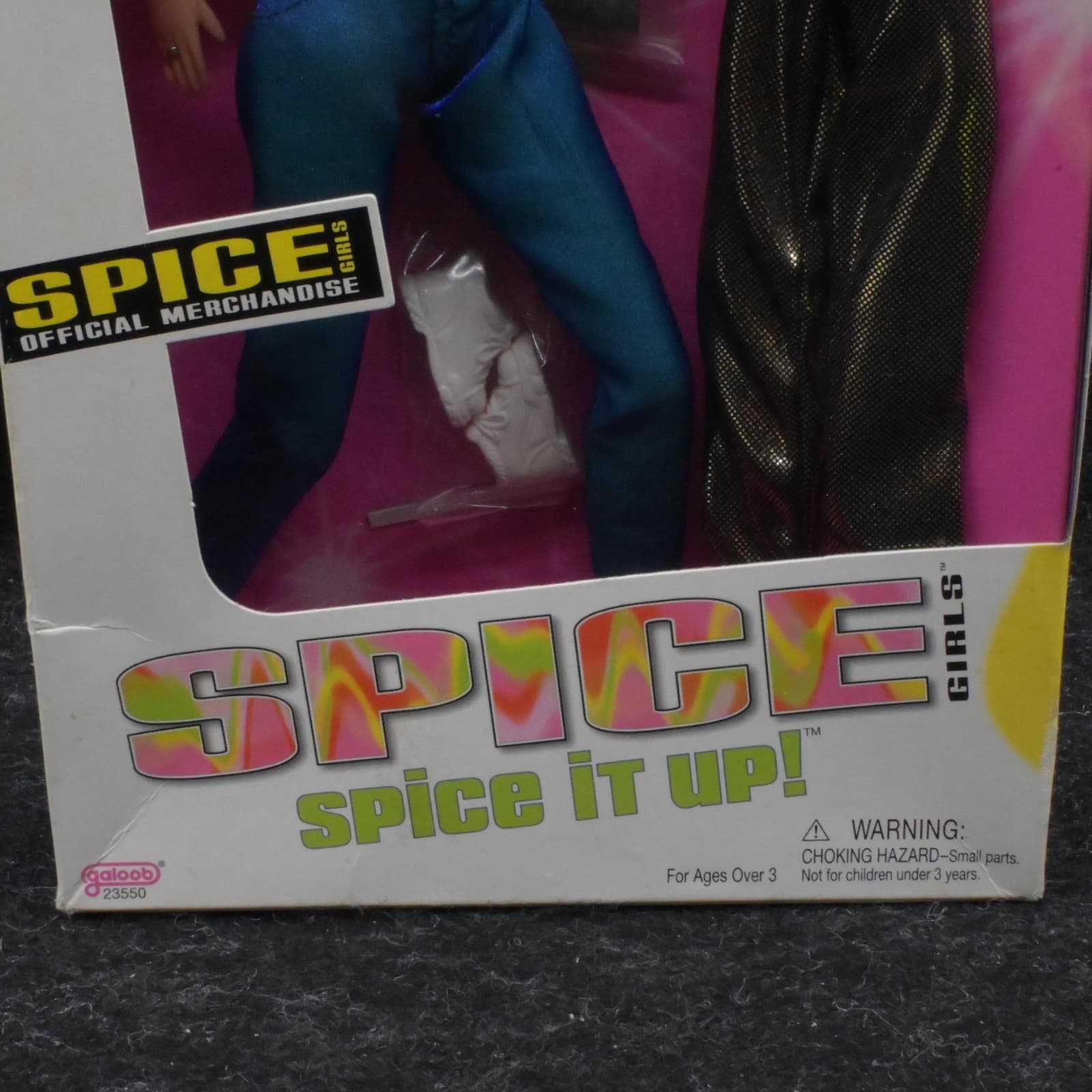 New Sealed Vtg 1998 Galoob Toys Spice Girls Spice It Up Doll SPORTY Spice NIB - Thumbnail 5