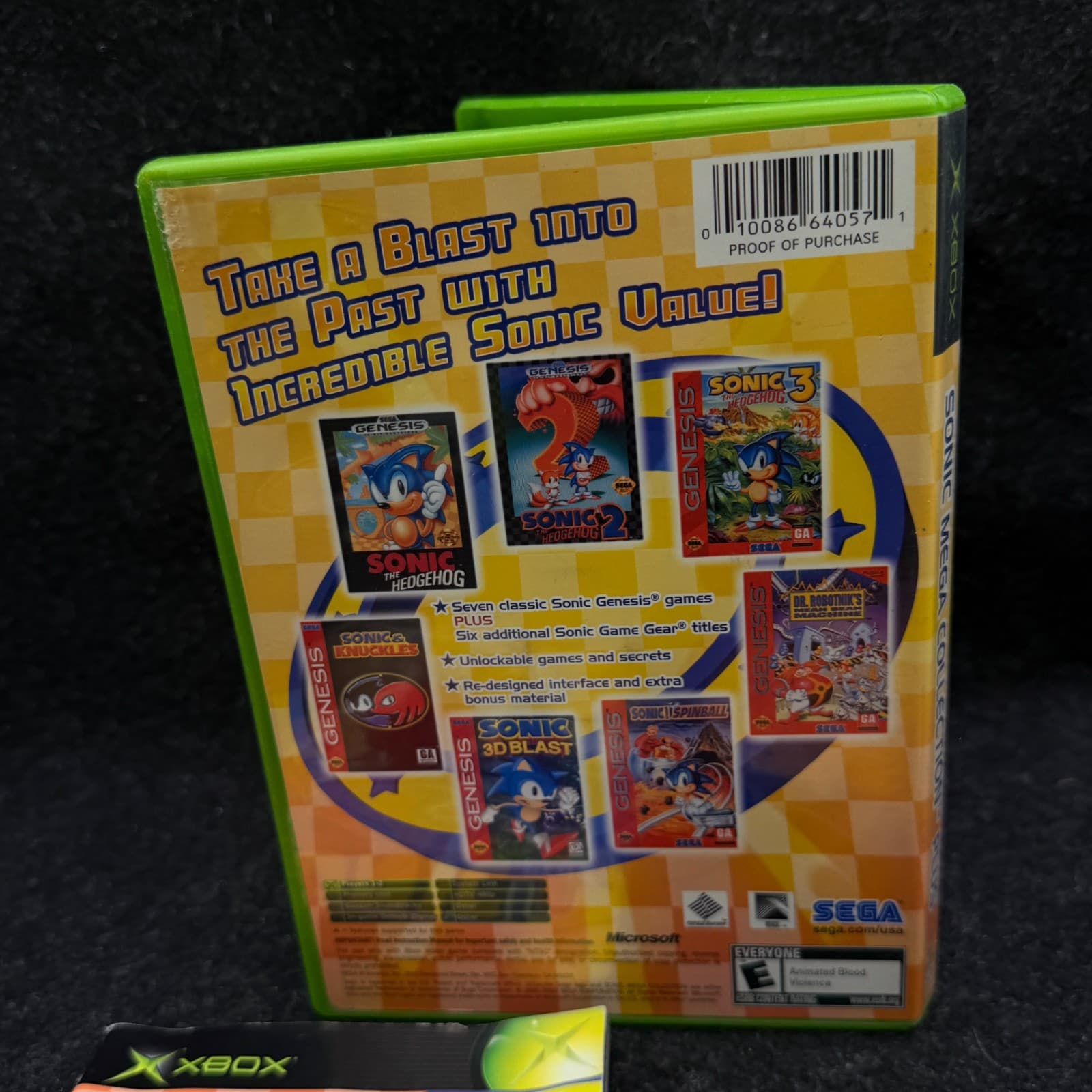 Sonic Mega Collection Plus (Xbox, 2004) Complete Tested Working - Thumbnail 2