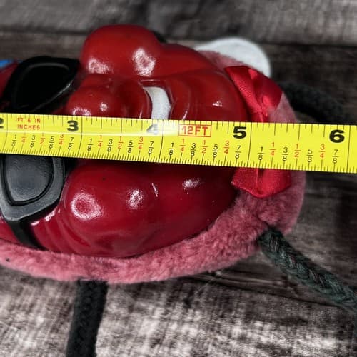 Vintage 1980's California Raisins Plush Stick 'em Up Suction Cup Toy Rubber Face - Thumbnail 7