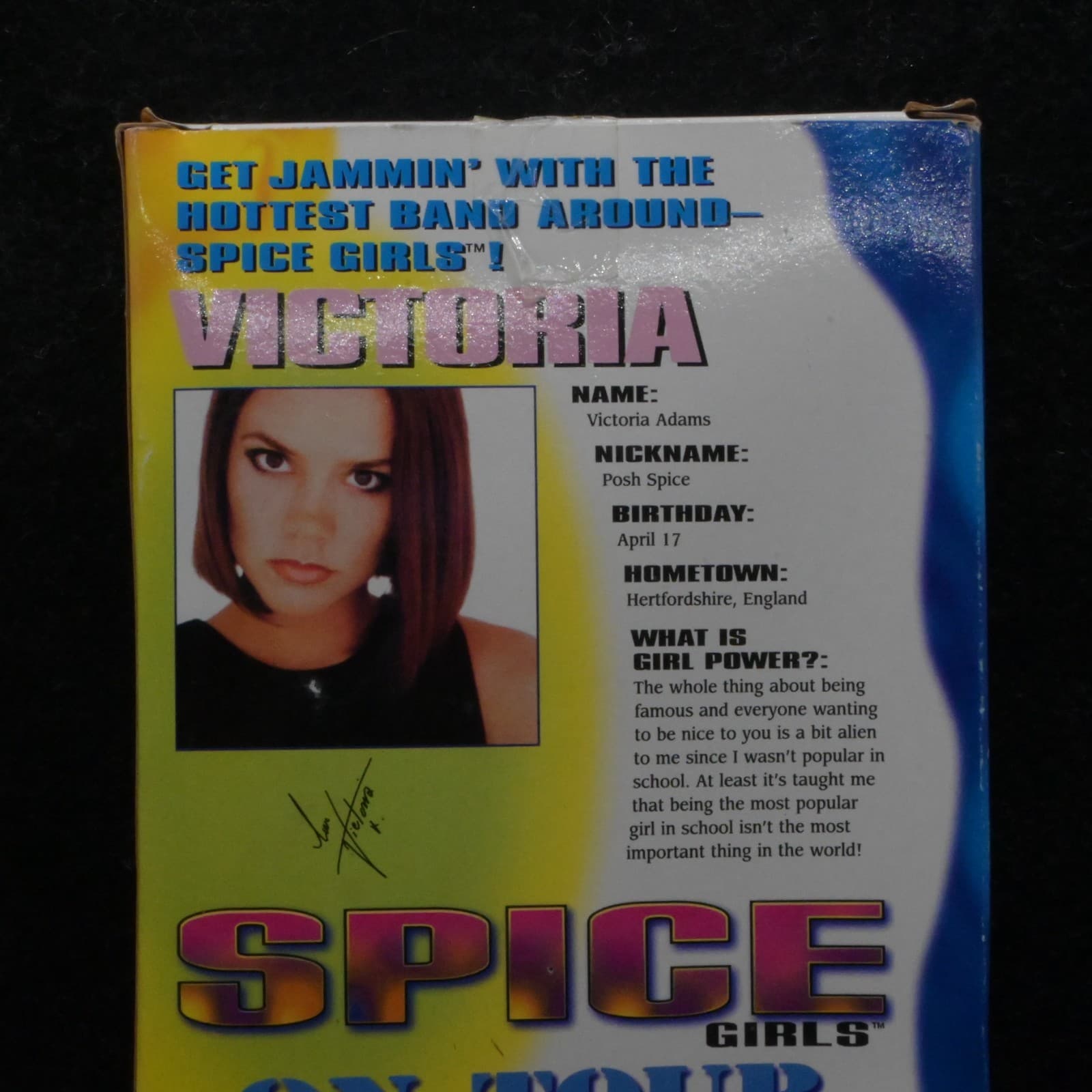 1998 Spice Girls On Tour Victoria Adams Posh Spice Doll Girl Power Beckham - Thumbnail 14