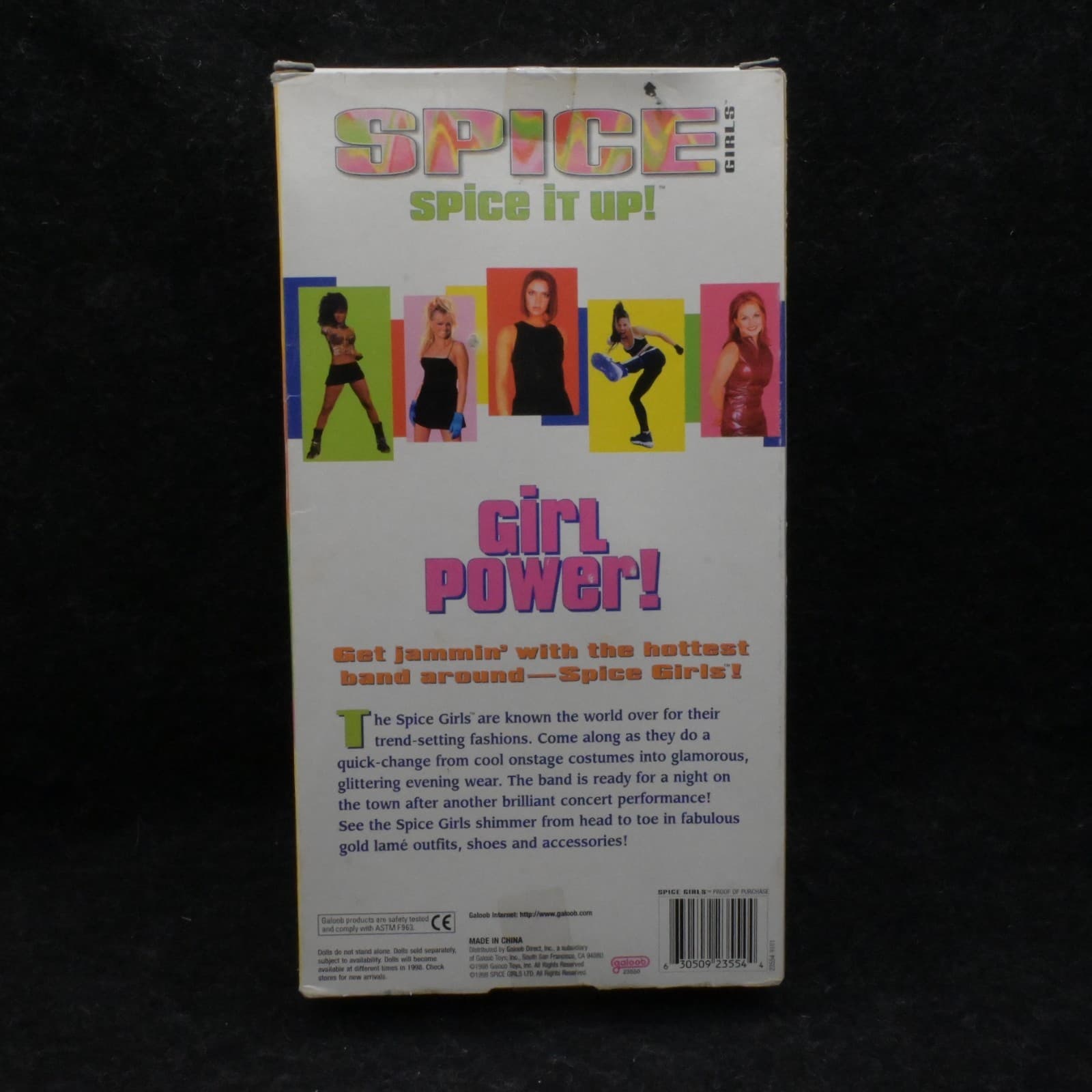 New Sealed Vtg 1998 Galoob Toys Spice Girls Spice It Up Doll SPORTY Spice NIB - Thumbnail 11