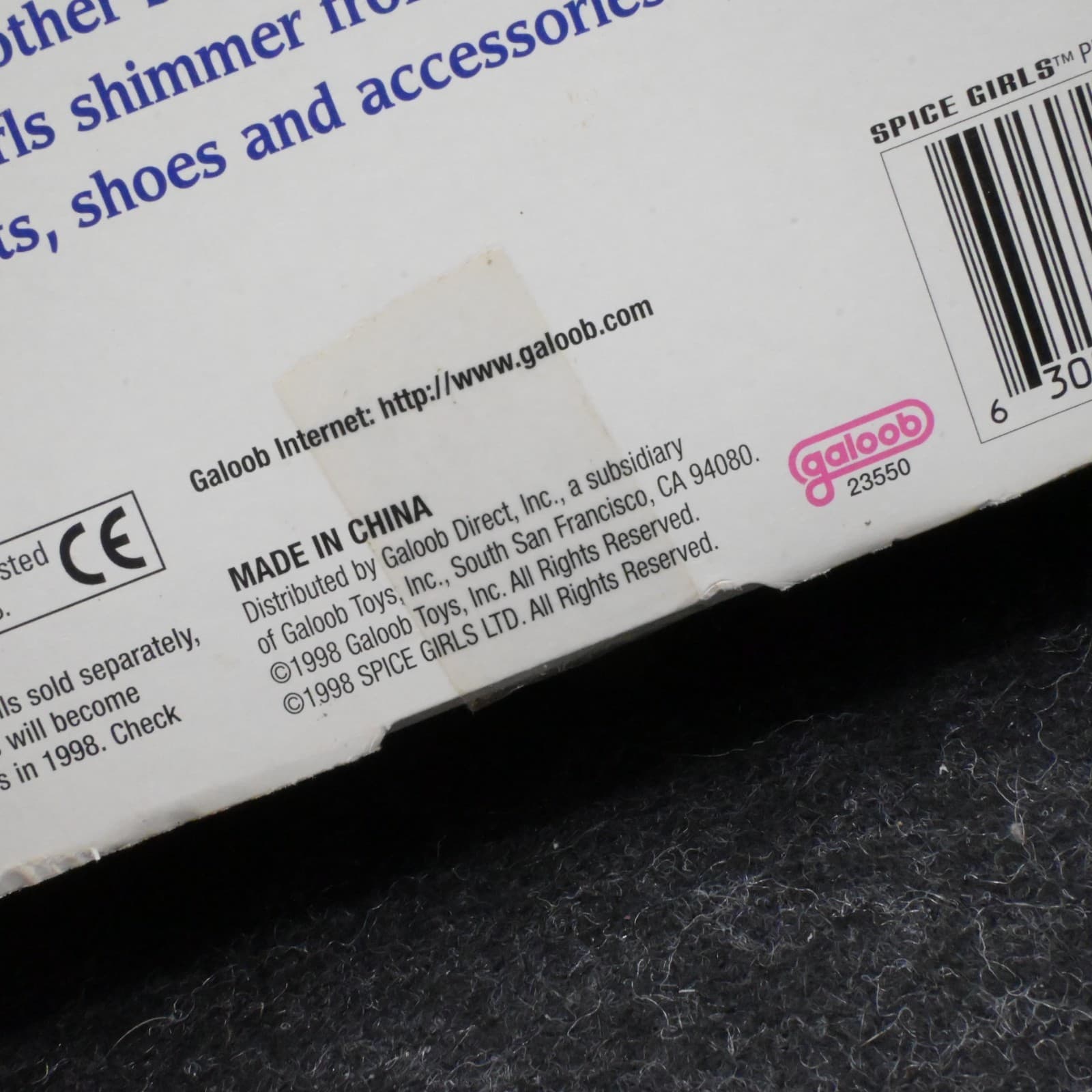 New Sealed Vtg 1998 Galoob Toys Spice Girls Spice It Up Doll SPORTY Spice NIB - Thumbnail 12