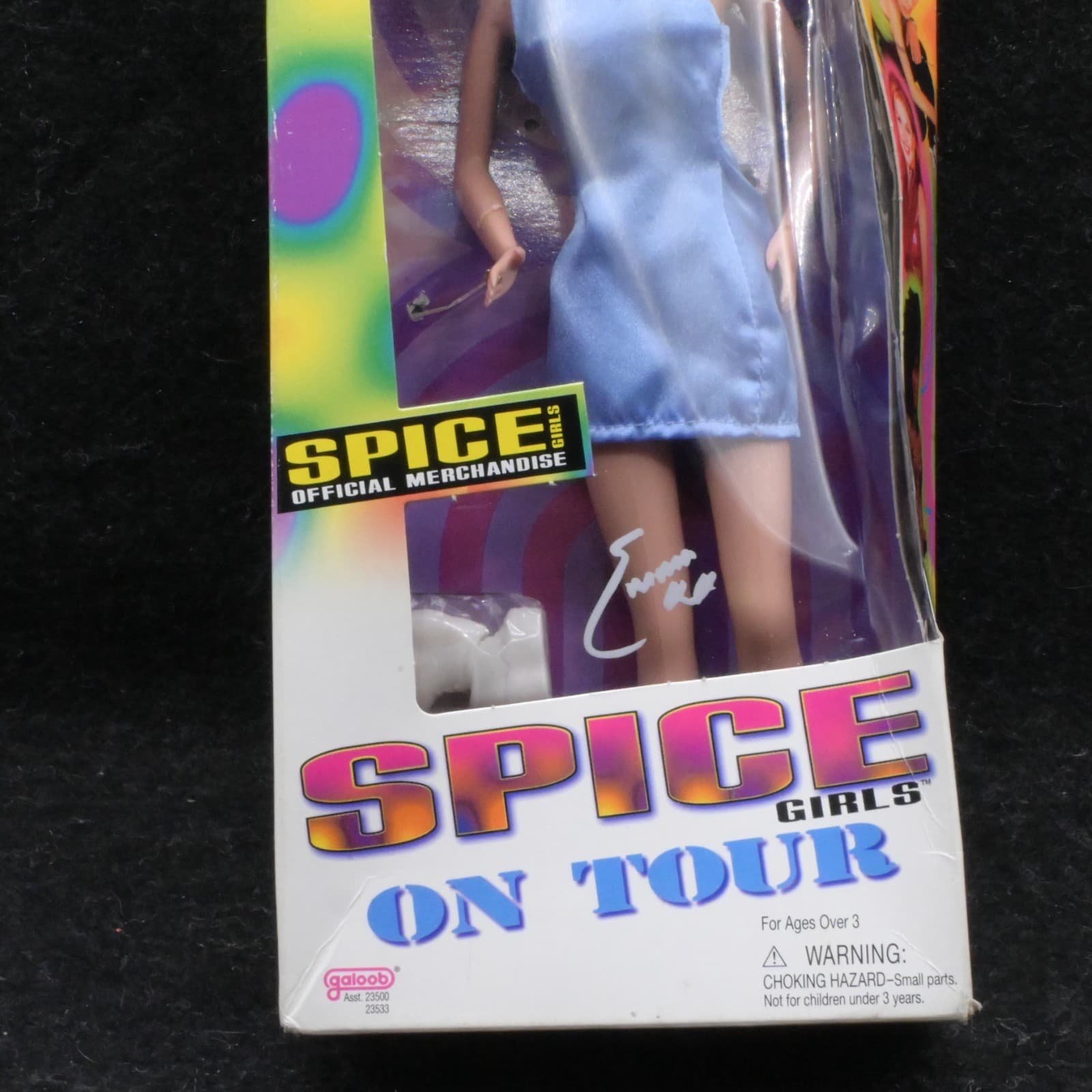 BABY SPICE DOLL ( EMMA )- SPICE GIRLS ON TOUR 1998 MADE BY GALOOB/ SEALED - Thumbnail 3