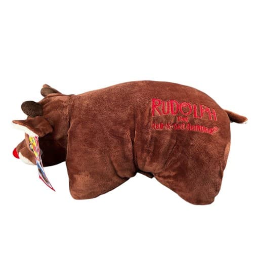 Rudolph the Red Nose Reindeer Island of Misfit Toys 16.5” Plush Pillow With Tags - Thumbnail 6