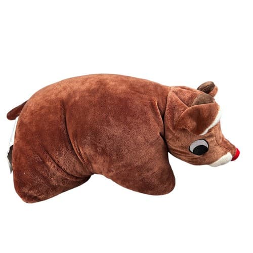 Rudolph the Red Nose Reindeer Island of Misfit Toys 16.5” Plush Pillow With Tags - Thumbnail 8