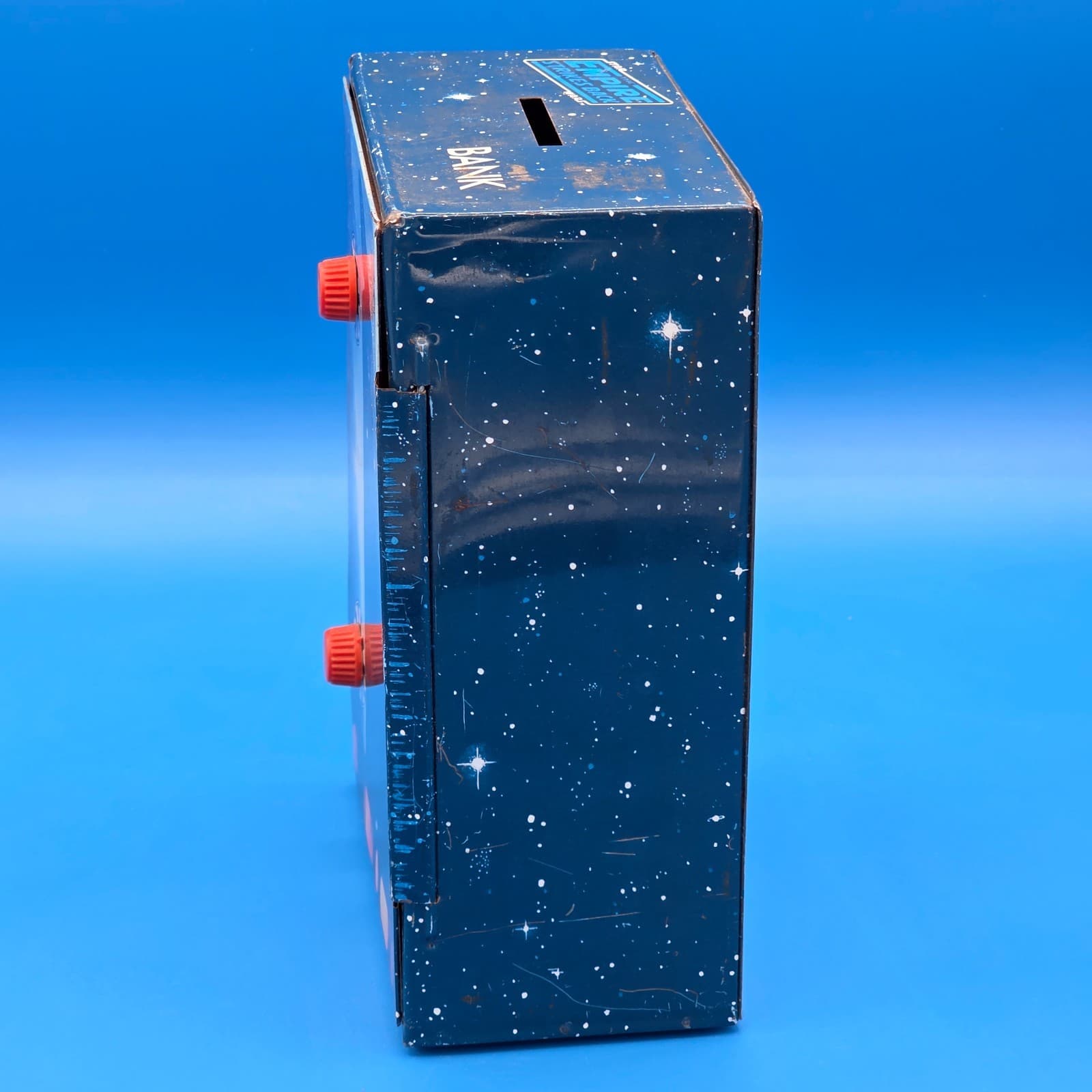 Star Wars Empire Strikes Back Darth Vader 1980 Metal Bank Toy Safe Combination - Thumbnail 7
