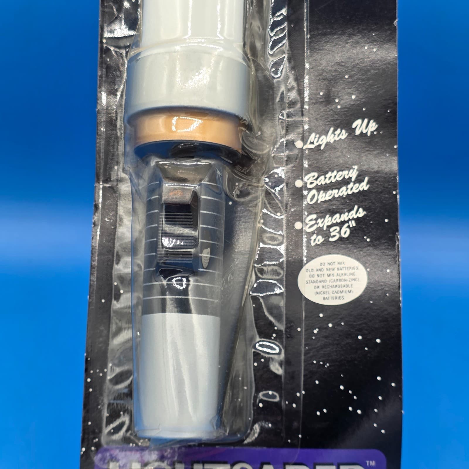 RARE Vtg Star Wars Rubies 1995 Lightsaber #1588 Lights Up Expandable to 36”New - Thumbnail 5