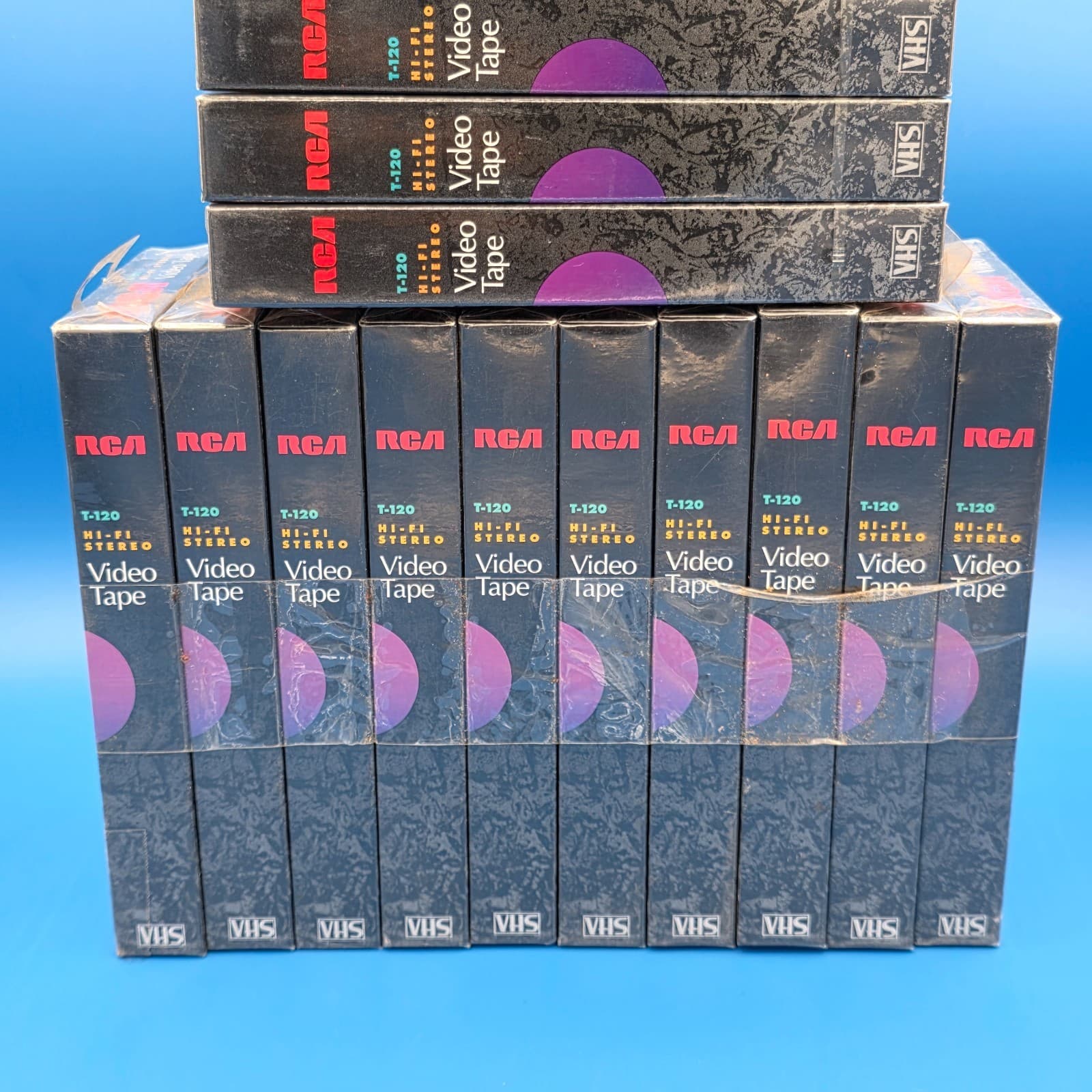 Pack of 16 RCA T-120 & Maxell Video Tapes Blank VHS Cassettes Factory Sealed - Thumbnail 9