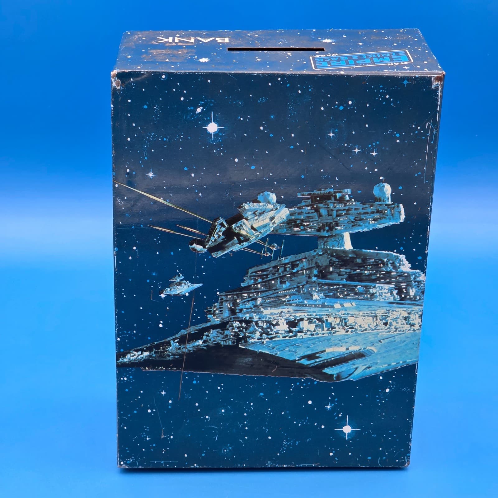 Star Wars Empire Strikes Back Darth Vader 1980 Metal Bank Toy Safe Combination - Thumbnail 6