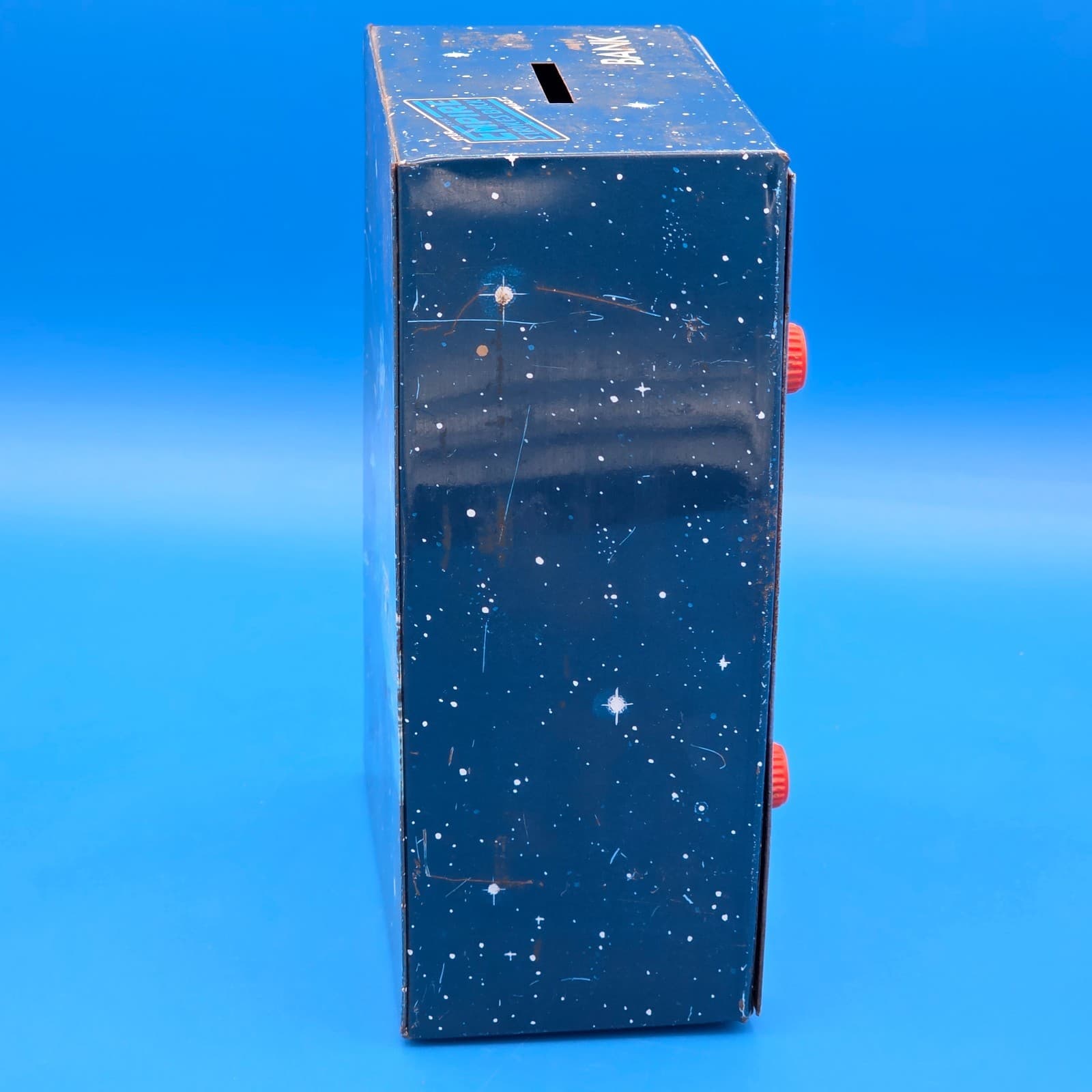 Star Wars Empire Strikes Back Darth Vader 1980 Metal Bank Toy Safe Combination - Thumbnail 5