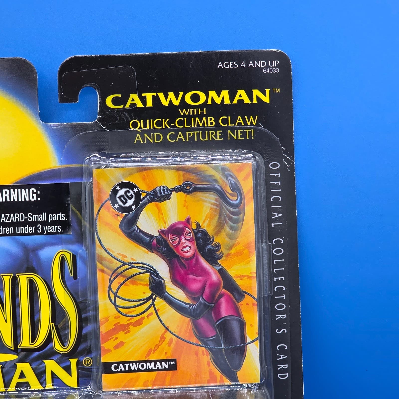 Legends of Batman Catwoman + Quick Climb Claw + Capture Net + Collectors Card - Thumbnail 5