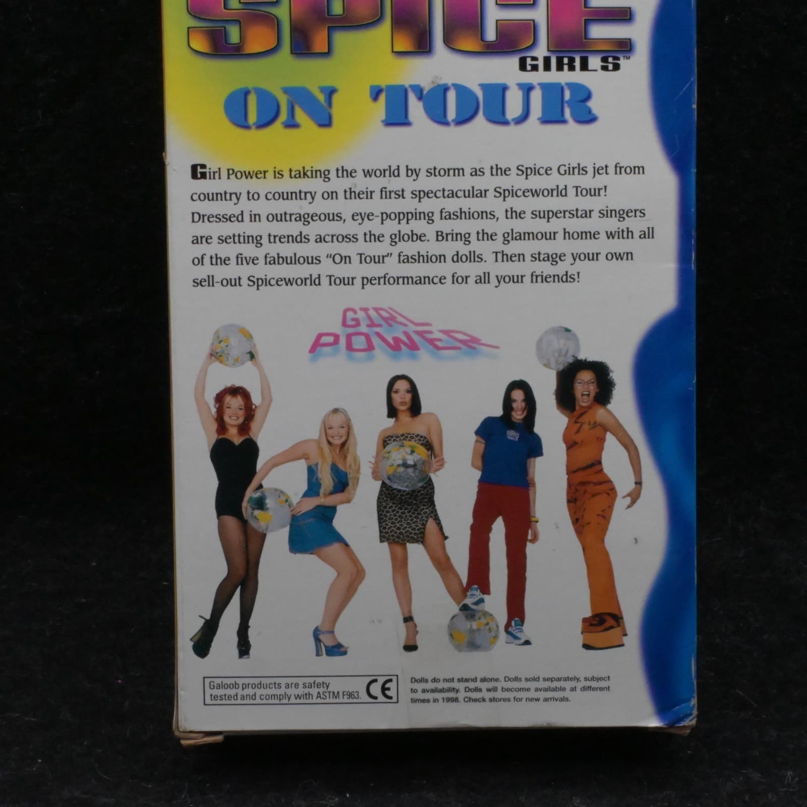 SPICE GIRLS ON TOUR SPORTY SPICE DOLL MELANIE C. FIGURE 1998 BY GALOOB - Thumbnail 13
