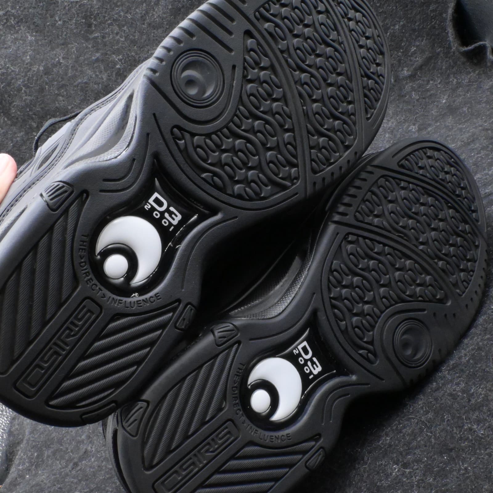 OSIRIS SHOES D3 2001 US 9 EUR 42 BLACK BLACK BLACK - Thumbnail 11