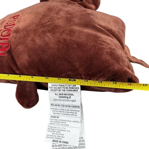 Rudolph the Red Nose Reindeer Island of Misfit Toys 16.5” Plush Pillow With Tags - Thumbnail 10