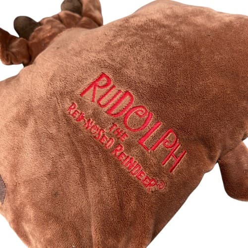 Rudolph the Red Nose Reindeer Island of Misfit Toys 16.5” Plush Pillow With Tags - Thumbnail 7