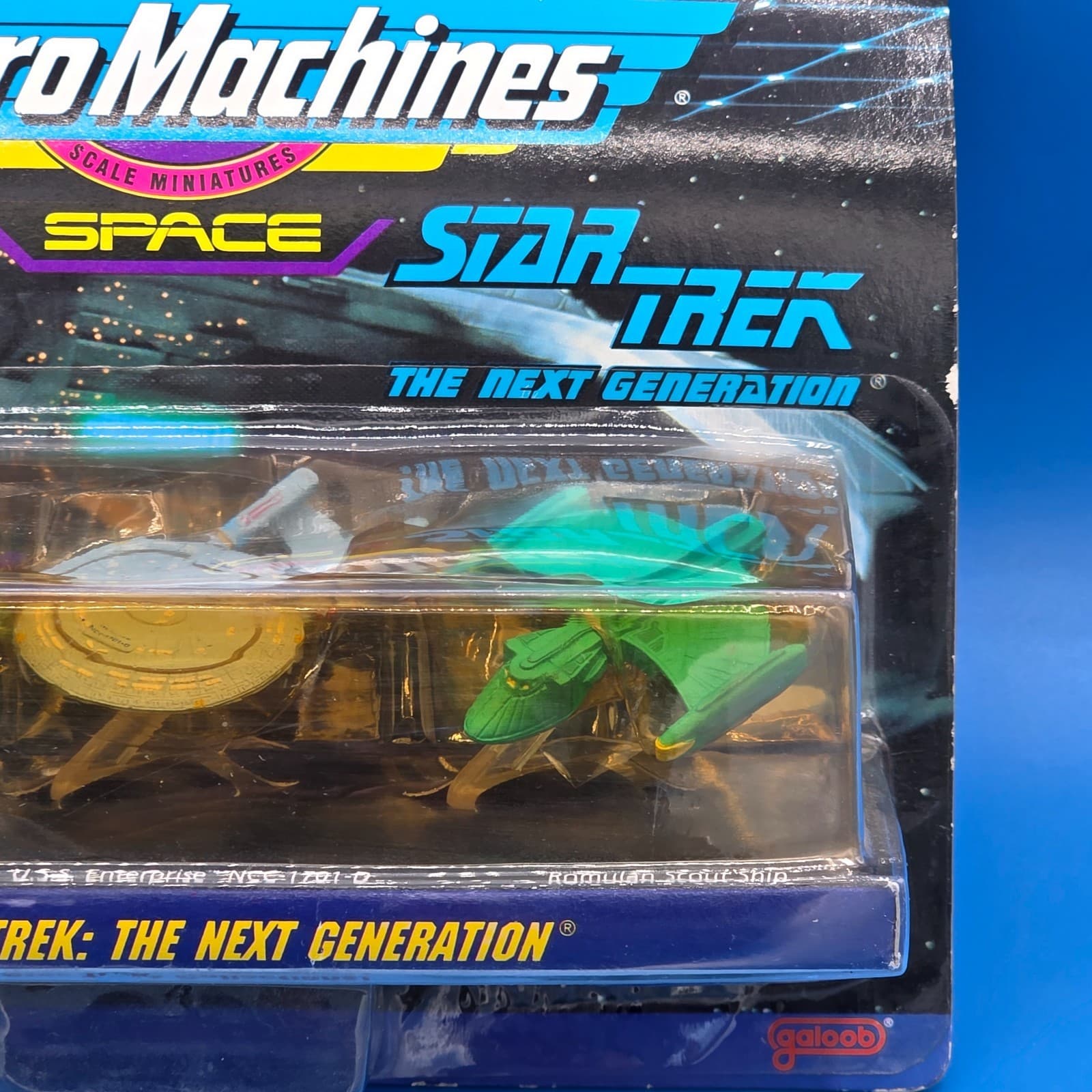 Micro Machines Space Star Trek The Next Generation Star Gazer #65825 Galoob NIP - Thumbnail 8