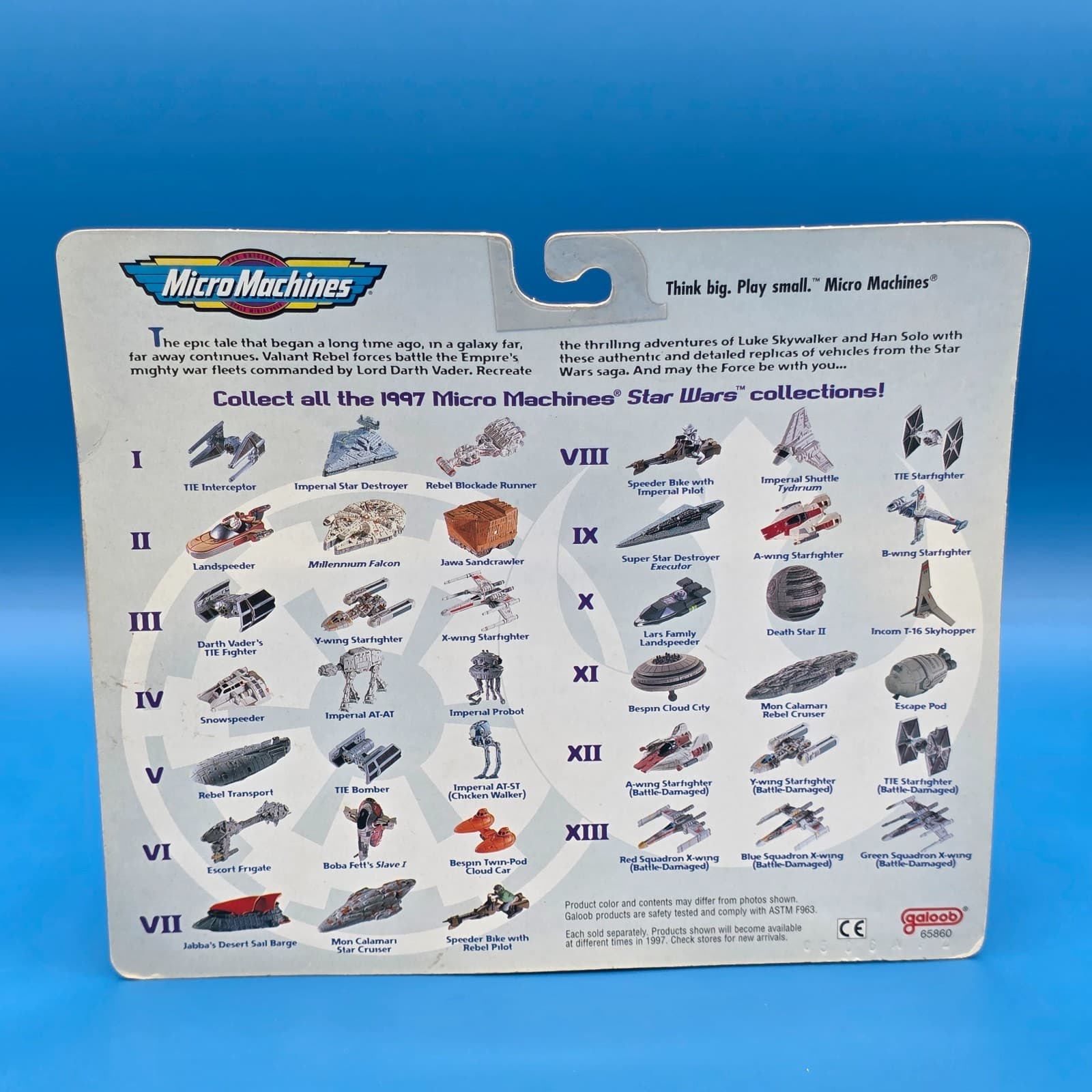 Star Wars Micro Machines XI Toy Set - (Bespin Cloud City / Escape Pod / Mon Cala - Thumbnail 3