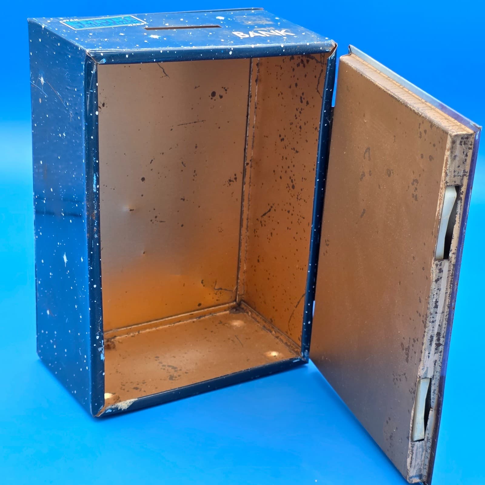 Star Wars Empire Strikes Back Darth Vader 1980 Metal Bank Toy Safe Combination - Thumbnail 10
