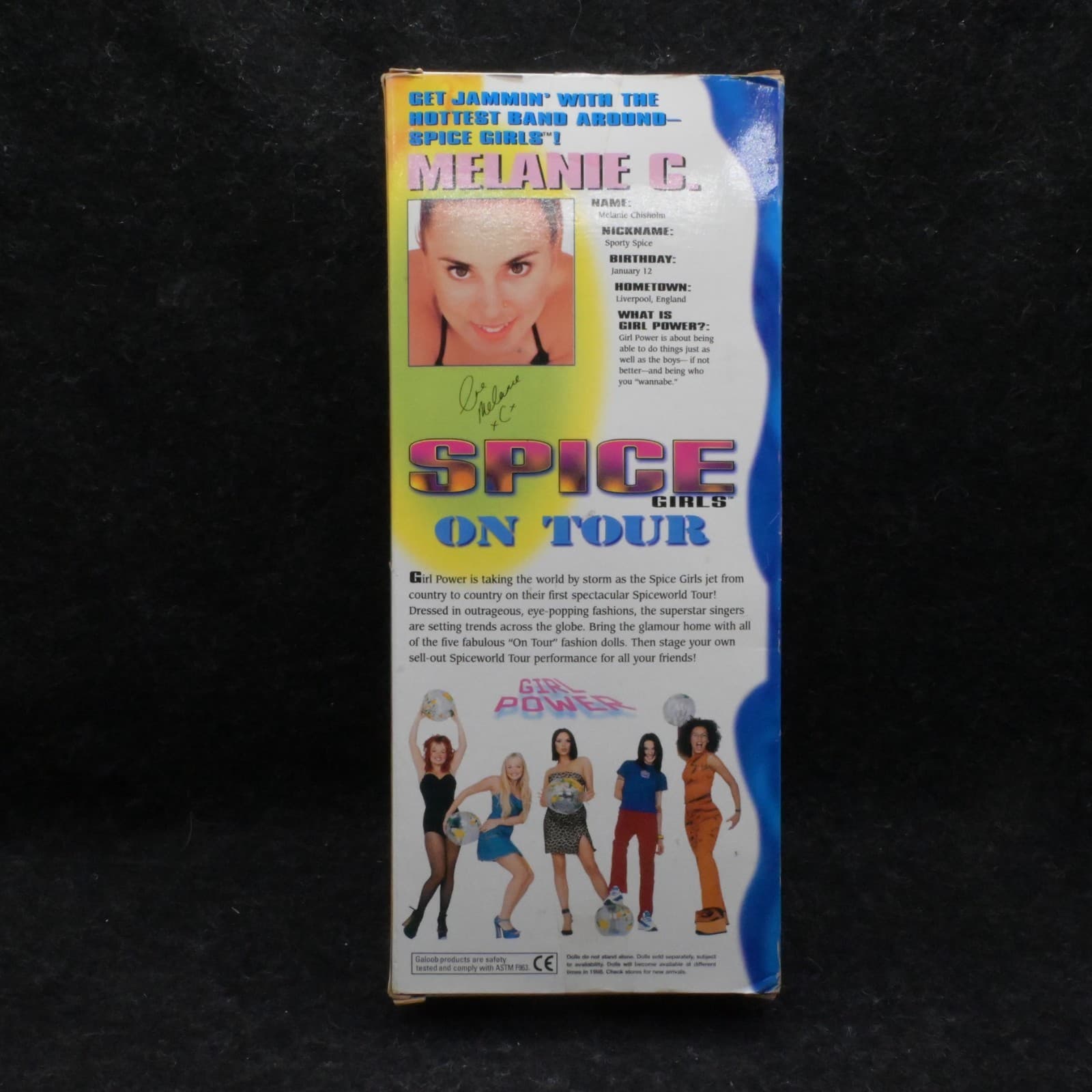 SPICE GIRLS ON TOUR SPORTY SPICE DOLL MELANIE C. FIGURE 1998 BY GALOOB - Thumbnail 11