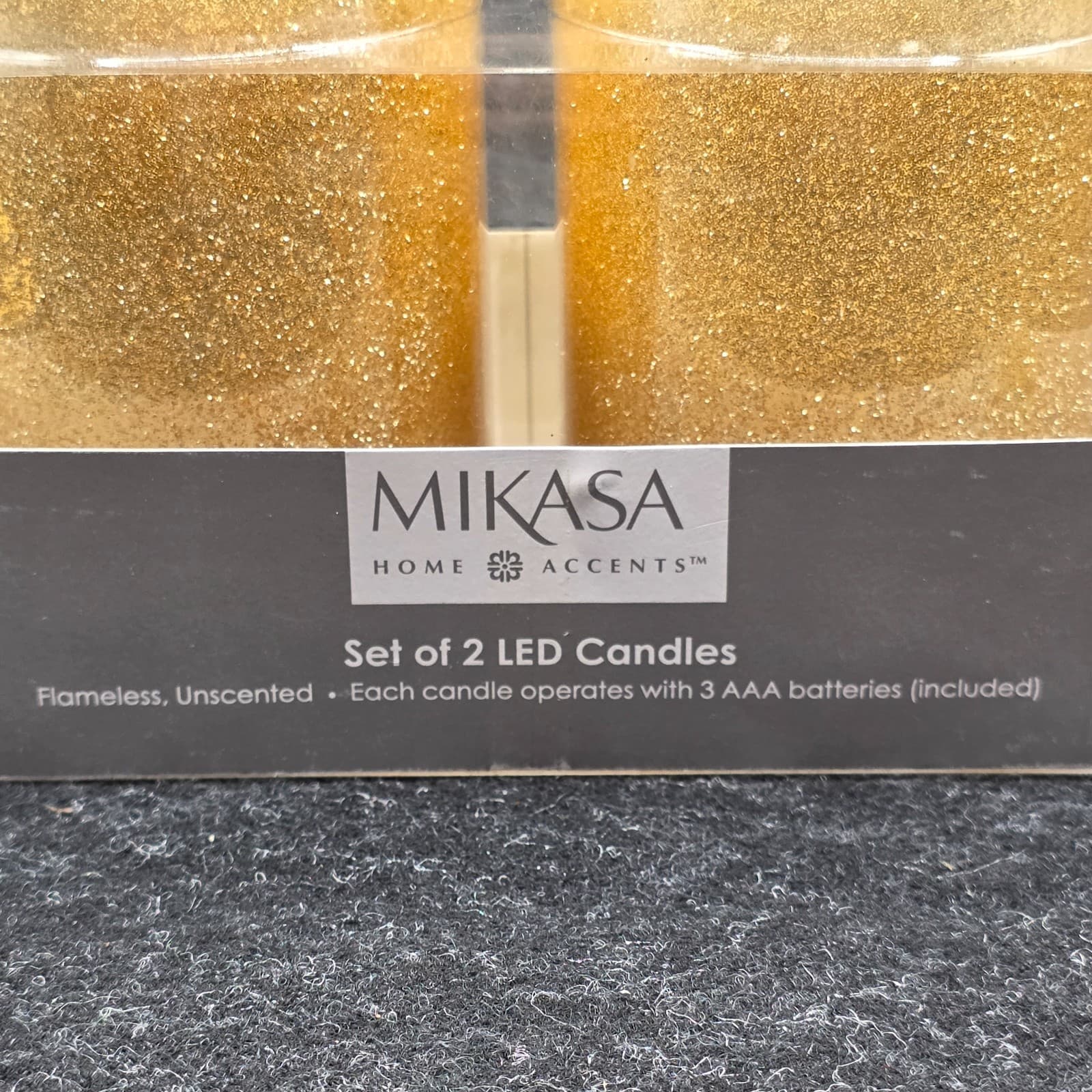 Mikasa Home Accents Set Of 2 LED Candles Battery Operated - Thumbnail 2