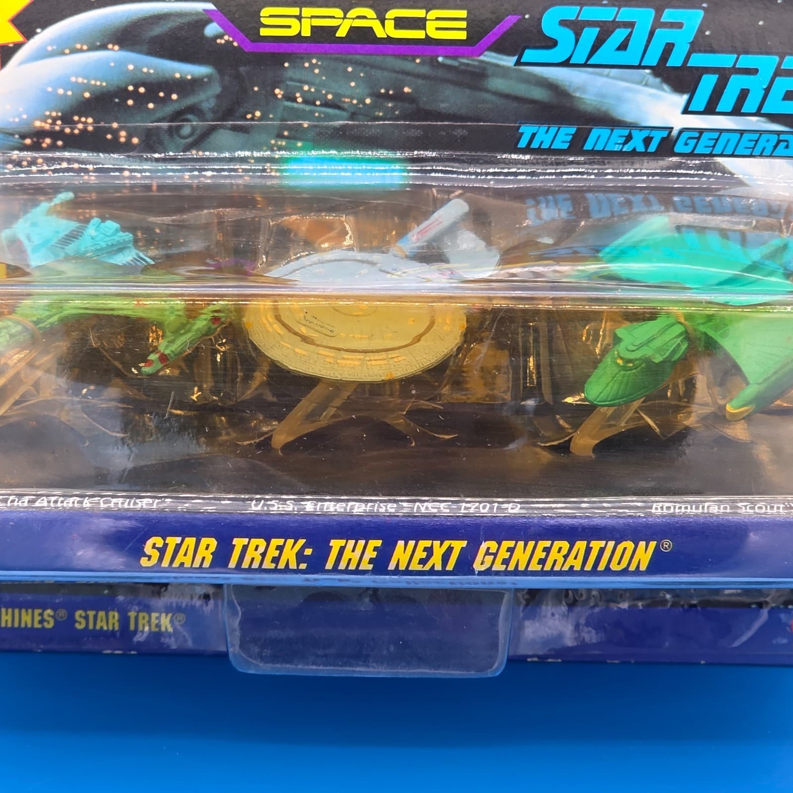 Micro Machines Space Star Trek The Next Generation Star Gazer #65825 Galoob NIP - Thumbnail 9