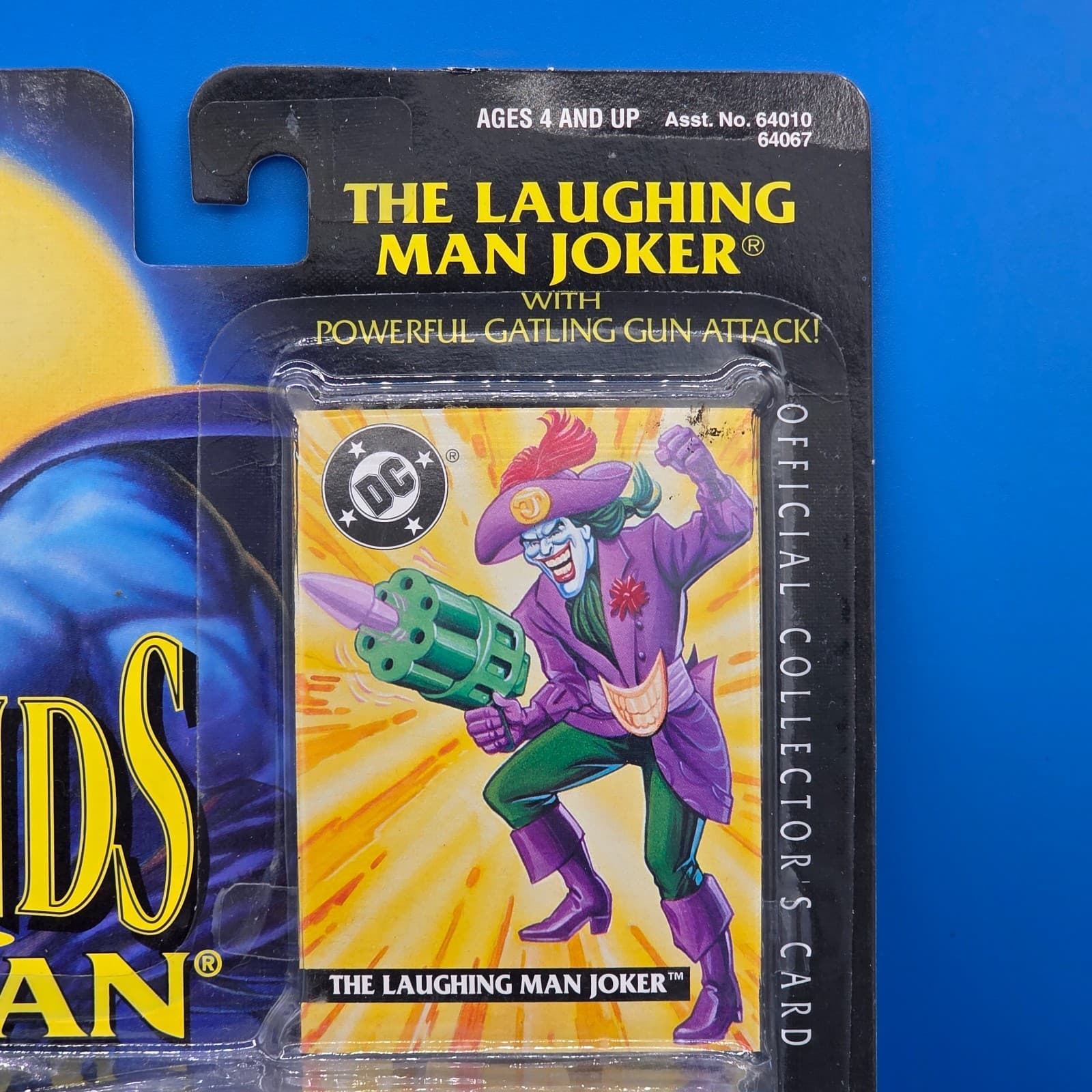 Vintage 1995 Legends of Batman The Joker Laughing Man Pirate Action Figure New - Thumbnail 6