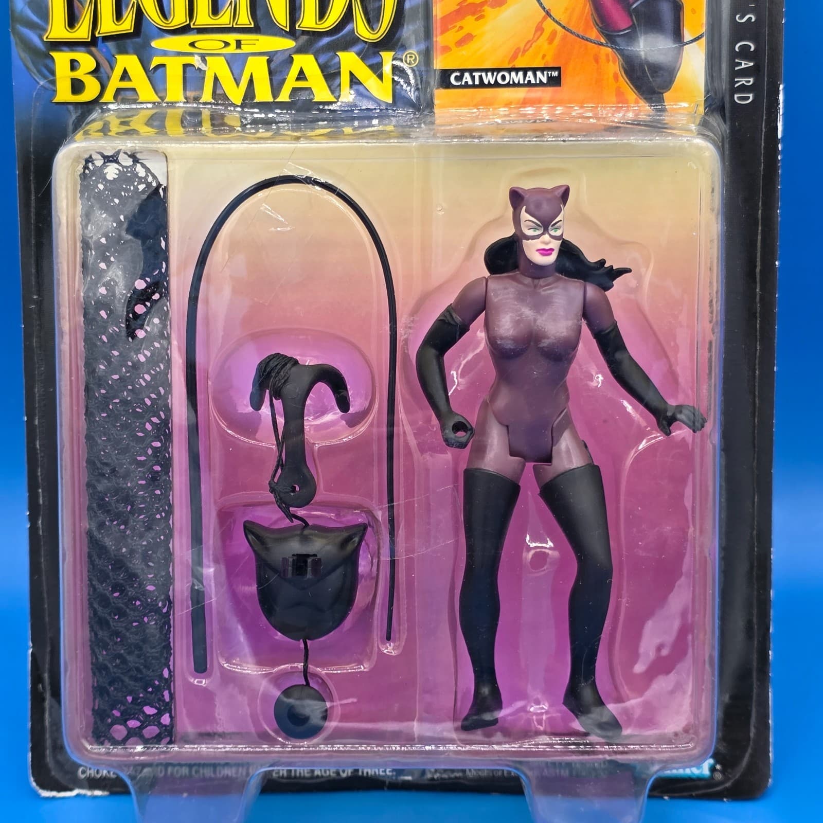 Legends of Batman Catwoman + Quick Climb Claw + Capture Net + Collectors Card - Thumbnail 2