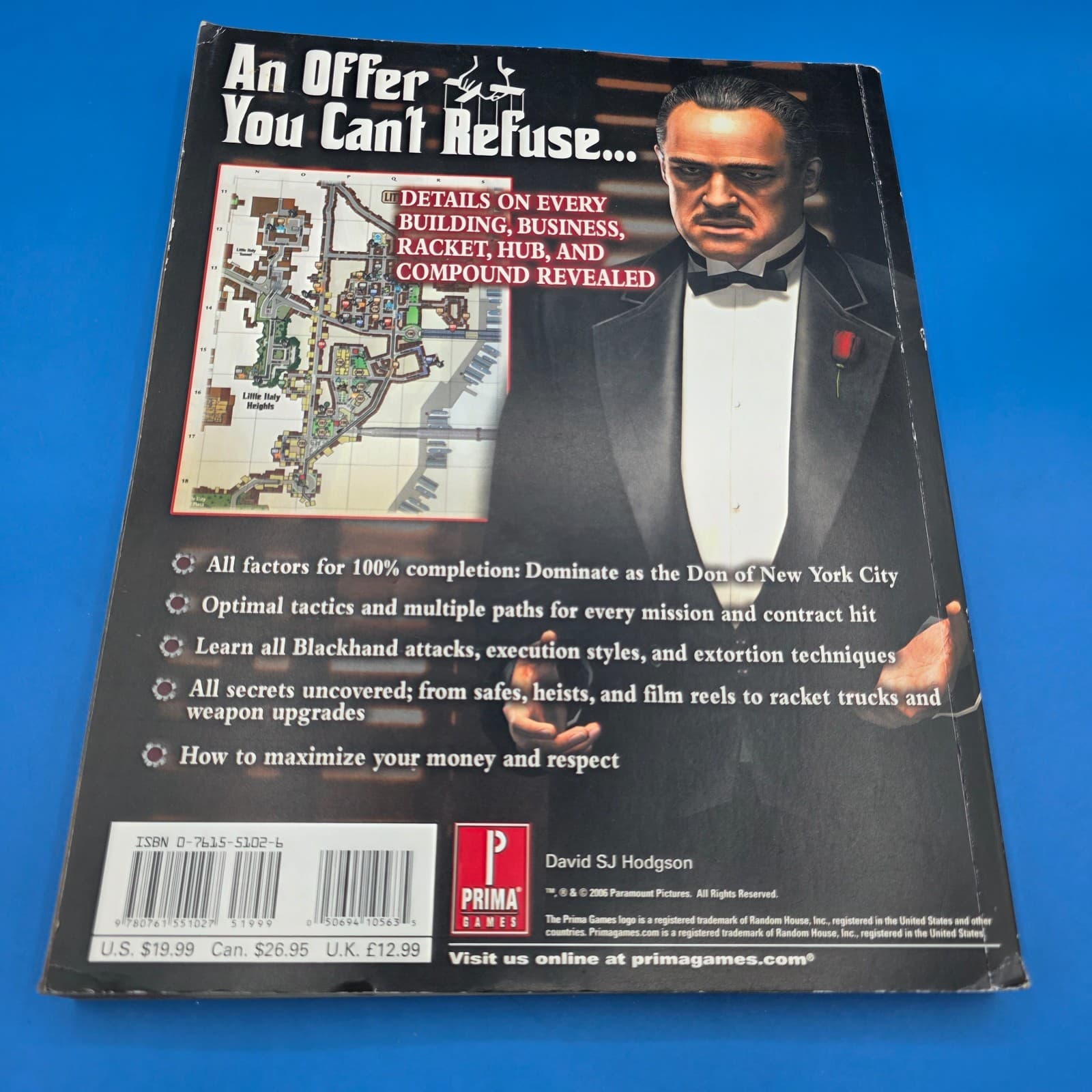 The Godfather The Game Prima Official Game Guide Strategy with Poster - Thumbnail 3