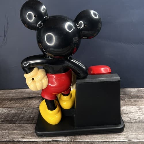 Vintage 1993 Mickey Mouse Corded Land Line Touch Tone Telephone AT&T Disney - Thumbnail 10