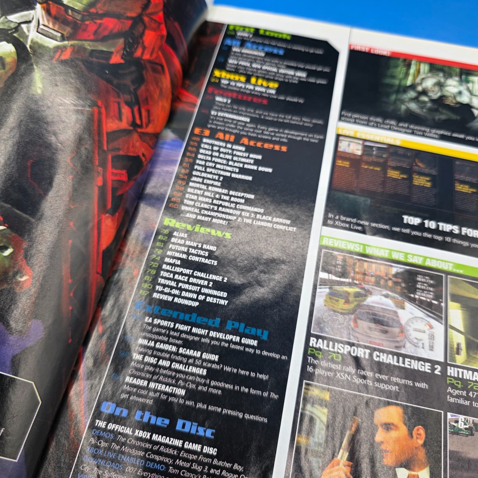 Xbox Magazine #32 June 2004 Halo 2 Van Holding Half Cover No Demo Disc - Thumbnail 5