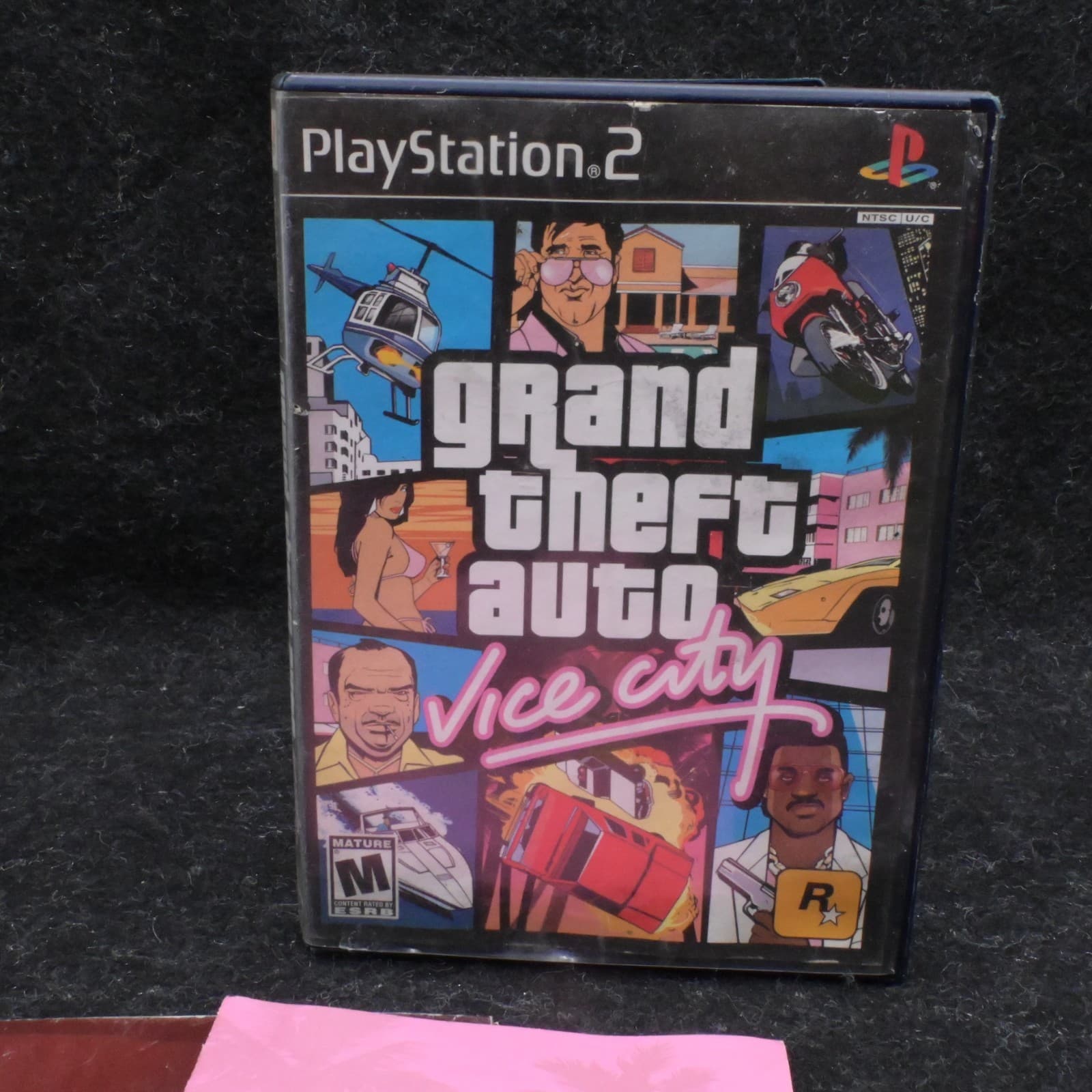Grand Theft Auto Vice City PlayStation 2 PS2 Game CIB Map GTA - Thumbnail 4