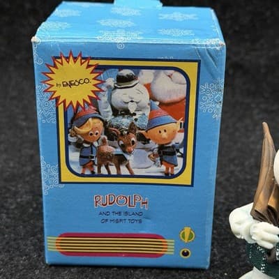Sam Snowman - Rudolph & The Island Of Misfit Toys Enesco 3-1/4" Ceramic Figurine - Thumbnail 2