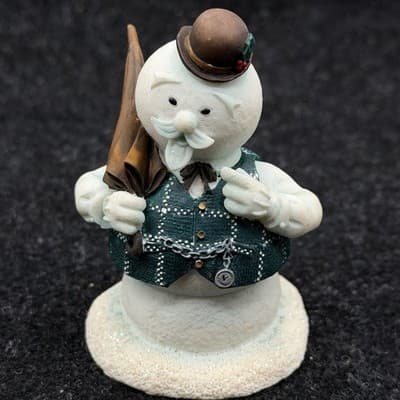 Sam Snowman - Rudolph & The Island Of Misfit Toys Enesco 3-1/4" Ceramic Figurine - Thumbnail 6