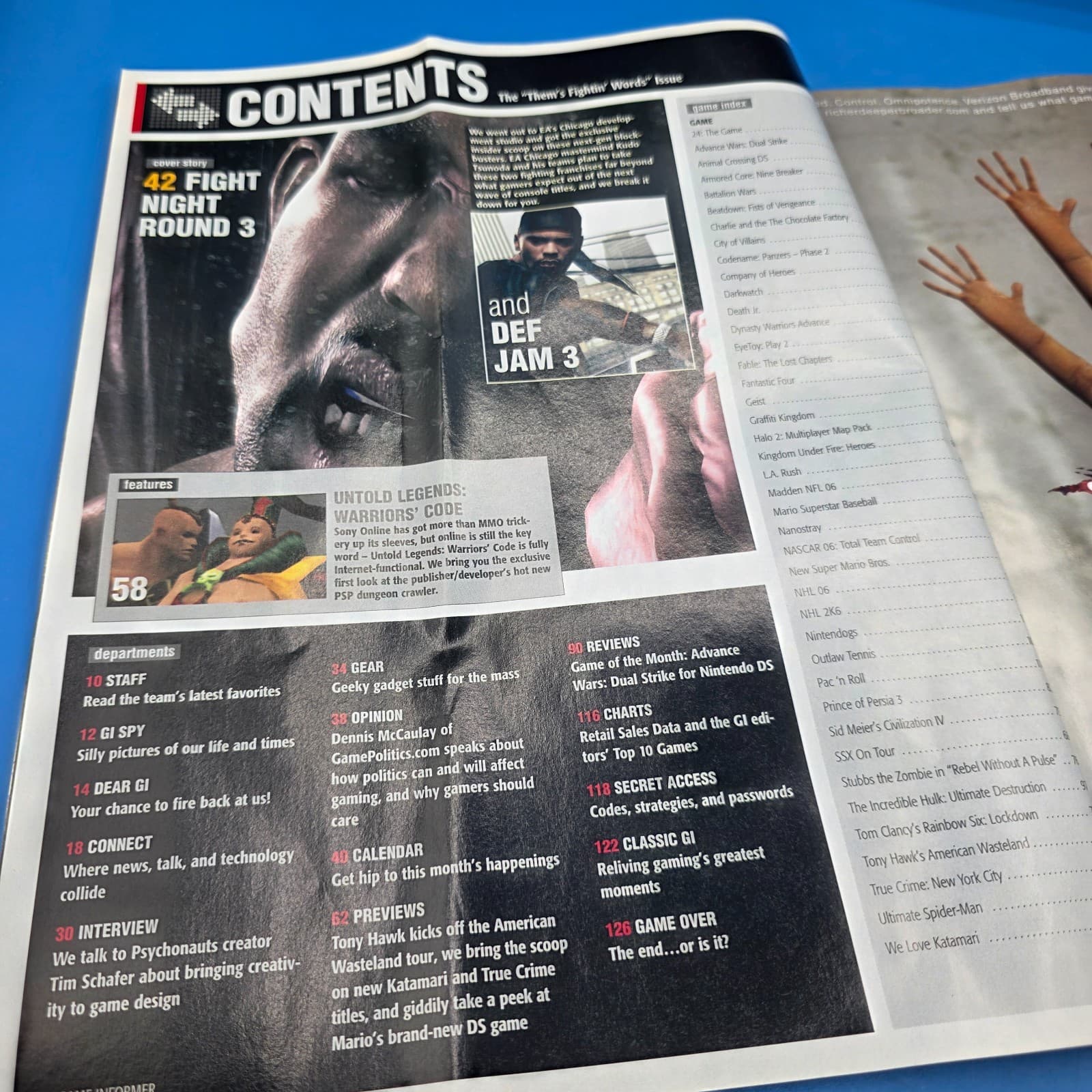 Game Informer Issue 149 Def Jam & Fight Night - Thumbnail 5