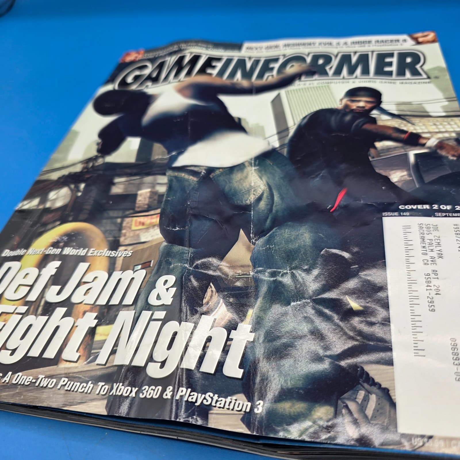 Game Informer Issue 149 Def Jam & Fight Night - Thumbnail 2