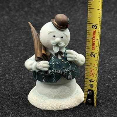 Sam Snowman - Rudolph & The Island Of Misfit Toys Enesco 3-1/4" Ceramic Figurine - Thumbnail 3