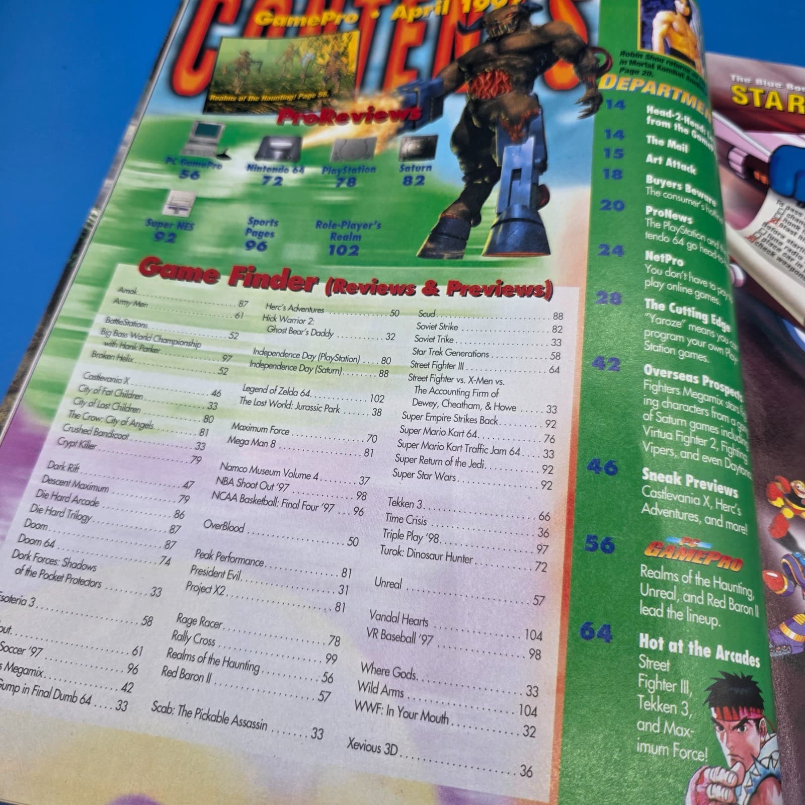Gamepro Magazine Apr 1997 Issue 103 Soul Blade, Strategies - Thumbnail 4