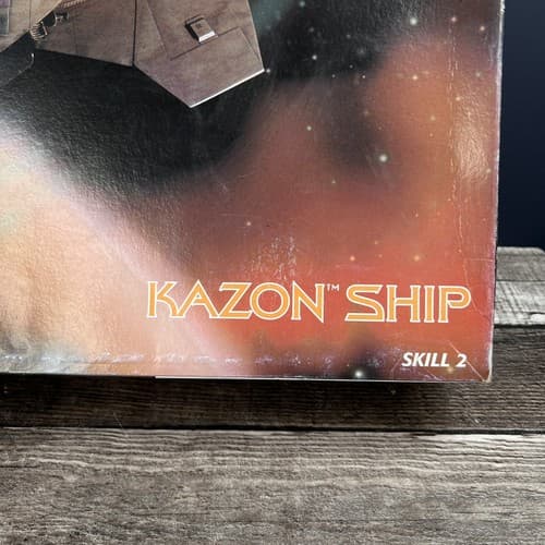 1996 Monogram Star Trek Voyager KAZON Torpedo Model Kit MISSING MANUAL - Thumbnail 5