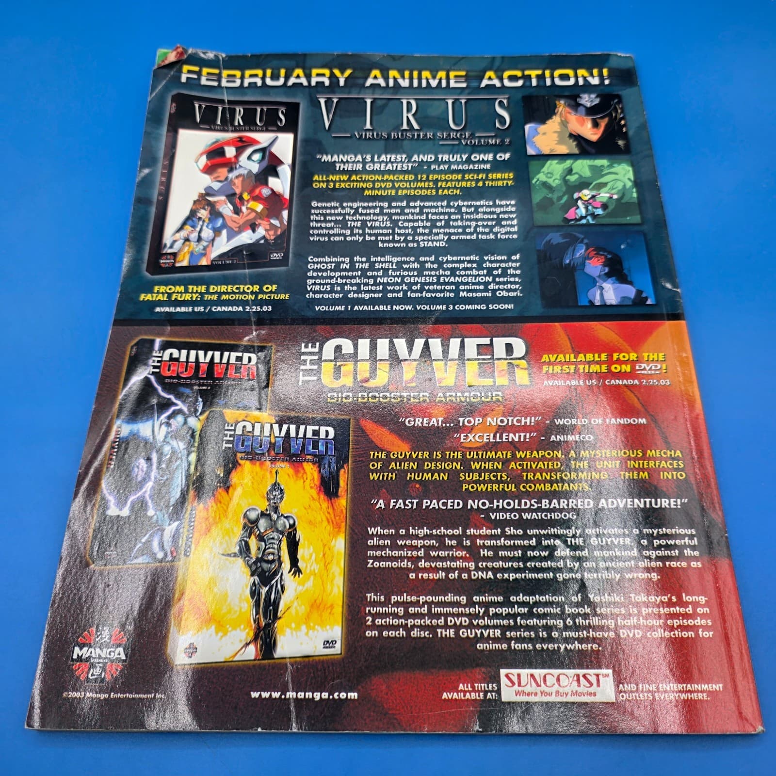 Animerica Anime Magna Magazine Mar 2003 Vol. 11 No. 3 NO POSTER - Thumbnail 5