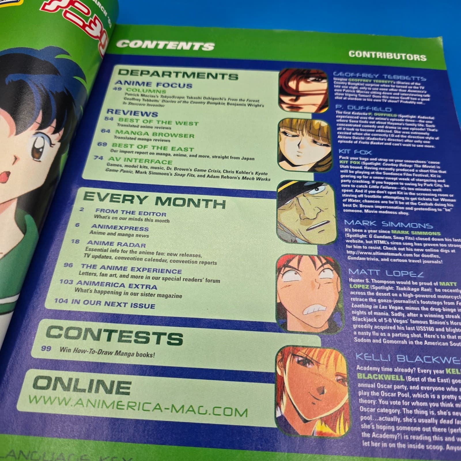 Animerica Anime Magna Magazine Mar 2003 Vol. 11 No. 3 NO POSTER - Thumbnail 3