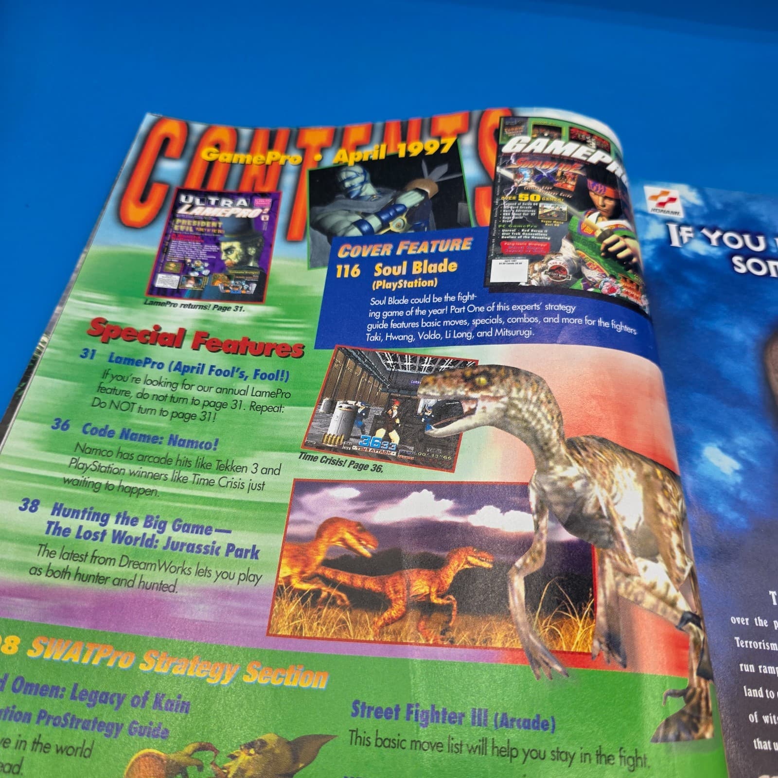 Gamepro Magazine Apr 1997 Issue 103 Soul Blade, Strategies - Thumbnail 5