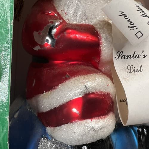 "Santa's List" Christmas Ornament by City of Hope approximately 7.5" tall - Thumbnail 5
