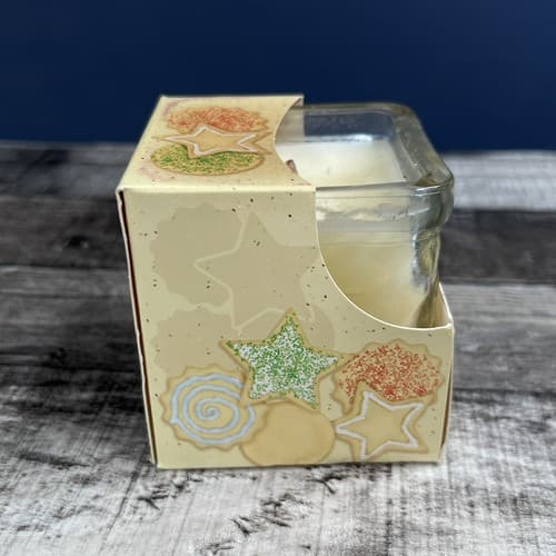 Vintage 1997 Renuzit Long Last AromaSense Holiday Cookie Candle Christmas - Thumbnail 5