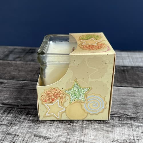 Vintage 1997 Renuzit Long Last AromaSense Holiday Cookie Candle Christmas - Thumbnail 3