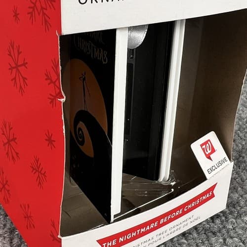 Hallmark Disney's The Nightmare Before Christmas VHS Tree Ornament Walgreens - Thumbnail 4