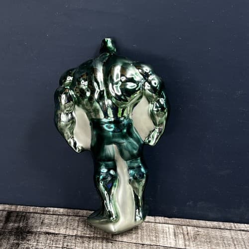Marvel Incredible Hulk Blown Glass Christmas Holiday 5.5" Ornament 2008 - Thumbnail 3